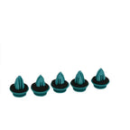 Green Auto Door Panel Clip with Seal Ring Auto Fastener Rivet Bumper Clip Retainer Car Interior Retaining 100/20pcs Amagi