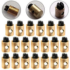 20Pcs Brake Cable Nipple Screws Replacement Fixed Screws Fastener For Motorcycle Motorbike Solderless Throttle Cable