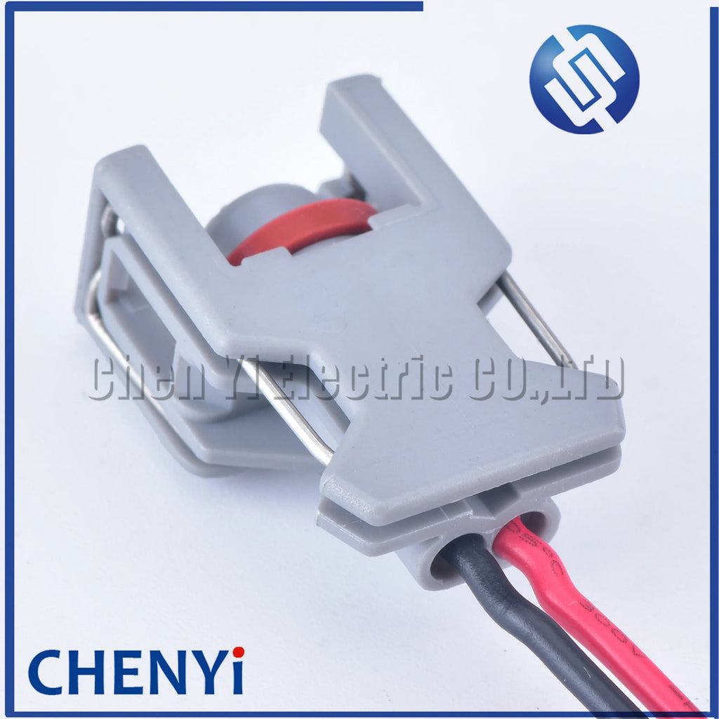 2 Pin 1.5mm Waterproof Automotive Connector Fuel Diesel Injector Fuel Rail Plug T15 10811963 240PC024S8014 with 15cm wire