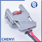 2 Pin 1.5mm Waterproof Automotive Connector Fuel Diesel Injector Fuel Rail Plug T15 10811963 240PC024S8014 with 15cm wire