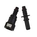 Car Fuel Line Coupler Hose Quick Connect Straight 9.89mm ID8 Car Fuel Line Hose Pipe Coupler Quick Release Connector SET