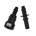 Car Fuel Line Coupler Hose Quick Connect Straight 9.89mm ID8 Car Fuel Line Hose Pipe Coupler Quick Release Connector SET