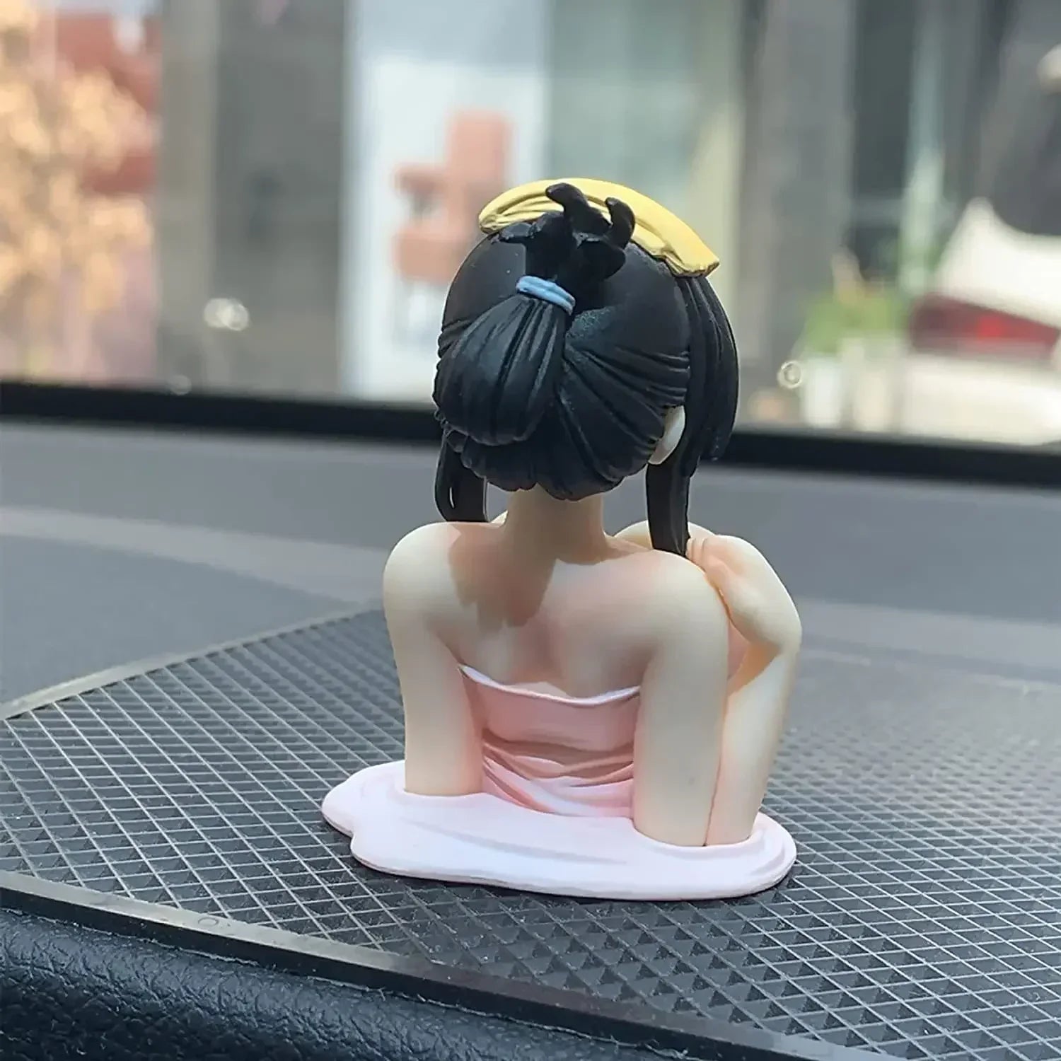 Interior Car Dashboard Decorations Widget Sexy Anime Chest Shaking Ornament for Girls Boys Home Decor Gifts Amagi