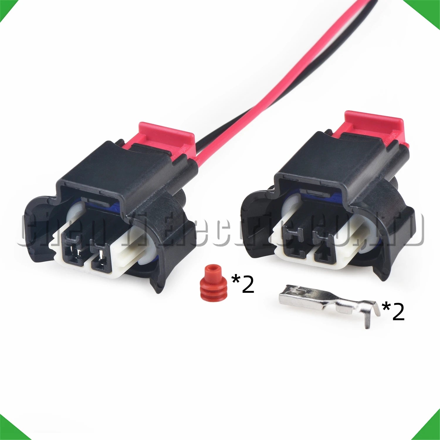 2 pin automotive connectors h7 h8 h11 h16 car light wire harness plug 5186-00-001a for ...