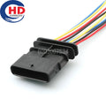 8 Pin Waterproof 1.2mm Series Male Connector Motorcycle Electrical Harnesses Wiring Harness 1-1703506-1