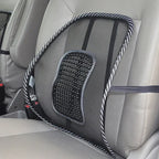 Car Seat Office Chair Massage Back Lumbar Support Mesh Ventilate Cushion Pad Black Mesh Back Lumbar Cushion for Car Driver Amagi