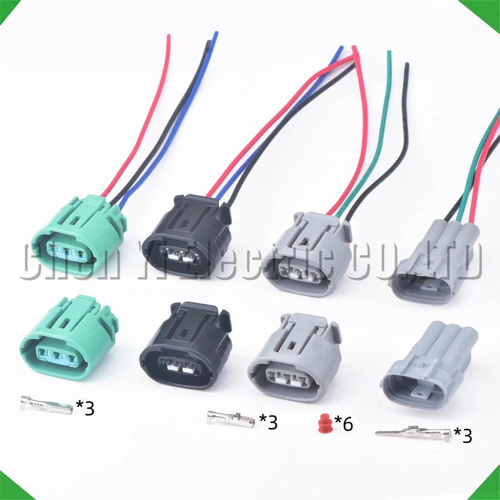 3-Pin Auto Connector Connector Automotive connector Headlight headlight ignition