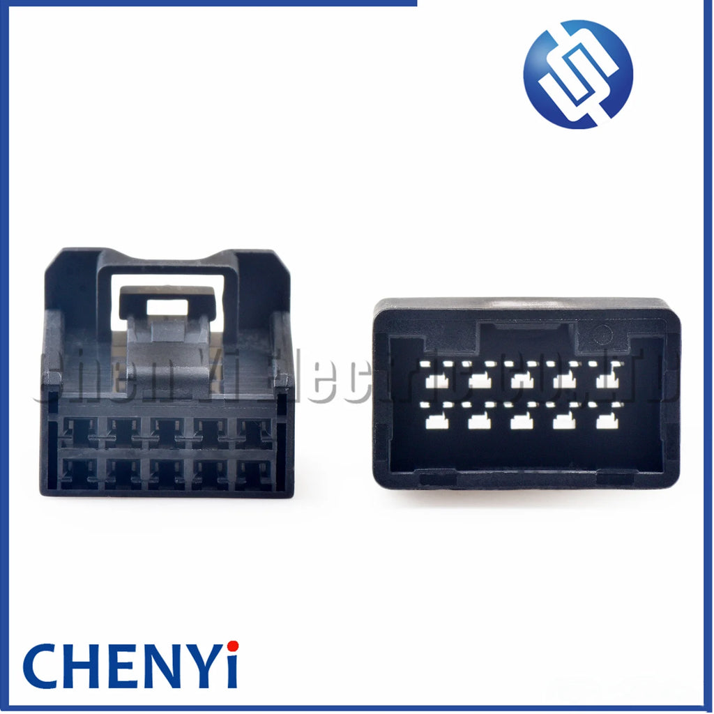 10 Pin Automobile Connector Car CD player host horn microphone plug 90980-12C39 7289-7613-30 For Toyota Corolla Sienna Camry