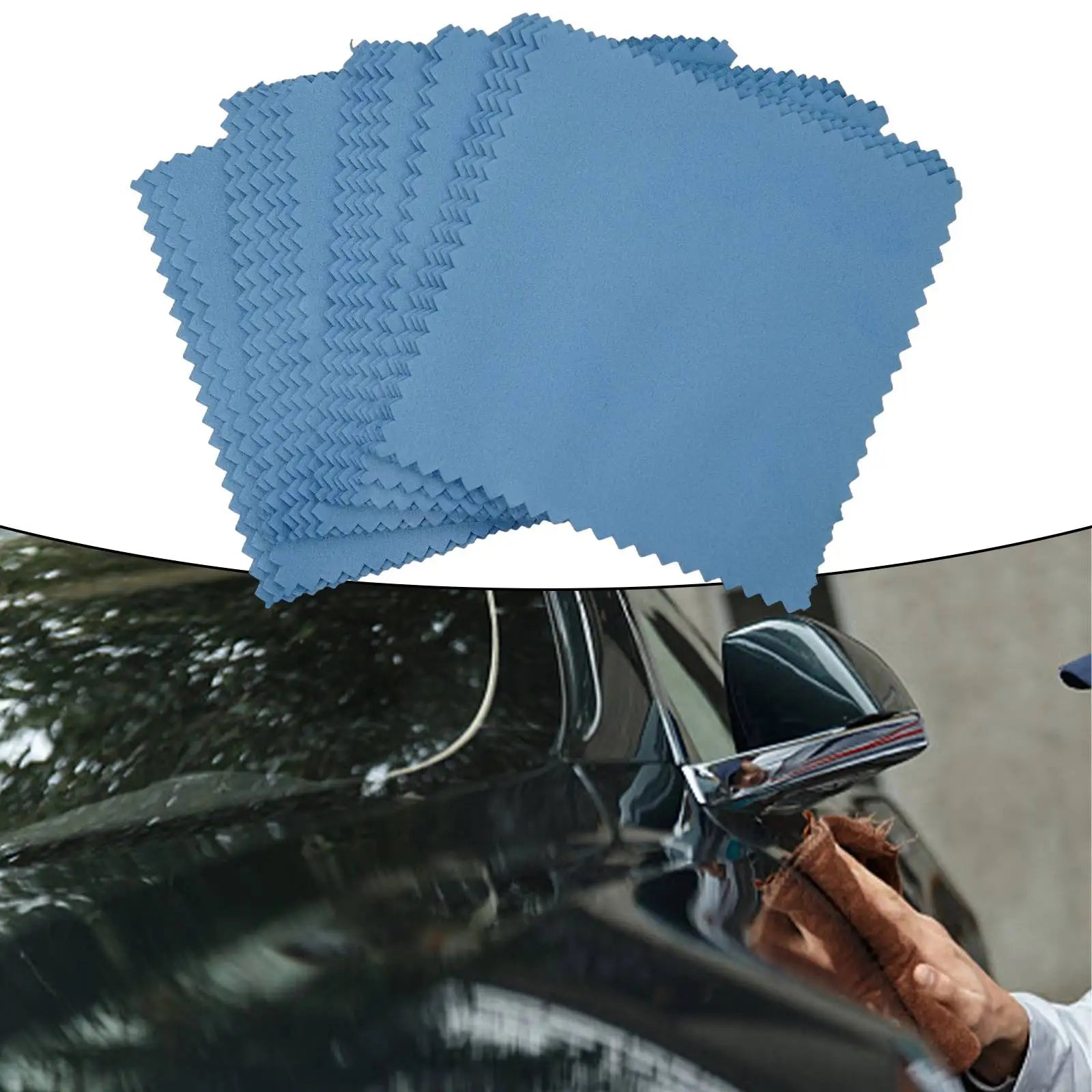 20 PCS Microfiber Cleaning Cloth For NANO Ceramic Car Glass Coating Lint-Free Cloth Glasses Cloth Fiber Cloth Clean Tool