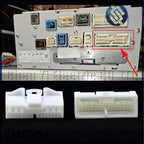 26 Pin Automotive connector Car navigation radio CD player instrument host harness plug 90980-12444 For Toyota LEXUS