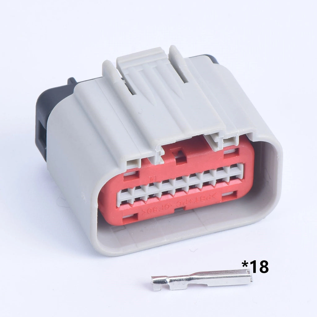 18 Pin ECU igniter Socket Automotive Air Flow Meter Plug ACC Cruise Connector 1488533-5 1488533-6 2203663-5 2203663-6 DD255MM