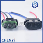 3 Pin 2.5mm Series Automotive Waterproof Connector female or male MAP TPS coil Wire harness Plug Socket 12010717 12015793
