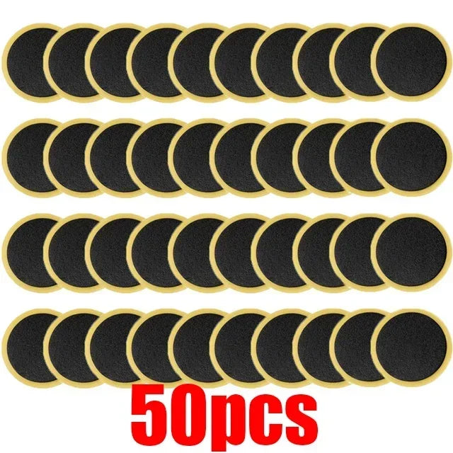 Quick-Fix Glue-Free Bicycle Tire Repair Patche 1/30/50pcs Durable Protection for Mountain Road Bikes with Easy Application amagi