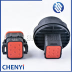 8 Pin Male or Female Waterproof Automobile Connector Electronic Plug 132008-001 132008-000 With Pins