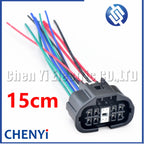 12 Pin Automotive waterproof Headlight assembly connector Automobile headlamp plug 7283-8551-10 7283-8551-30 for Mazda M6 Atz
