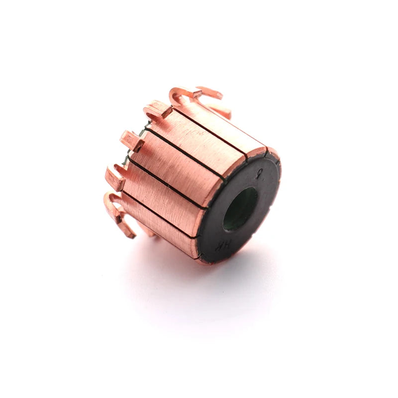 1PC 8*23*19.5mm 12P Teeth Copper Hook Type Electrical Motor Commutator CHY-1518-12