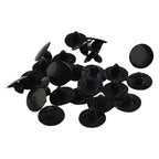25 Pcs Car Hood Insulation Retainer Black Plastic Clips Fastener For Toyota 90467 09050 Rivet Retainer Car Parts
