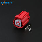 MWTR(P)B-06-1A-R red 6P electronic fuel injection motorcycle ODB diagnostic connector DJ7069Y-0.6-11/21