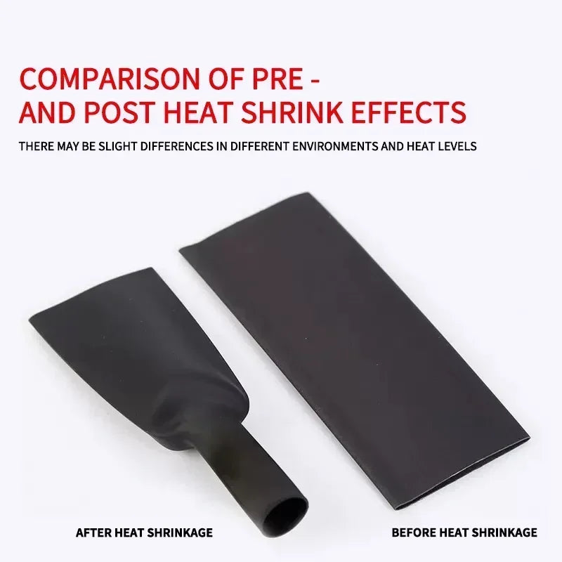 530/560/580/800PCS Heat Shrink Tubing kit 2:1 Shrinkable Wire Shrinking Wrap Tubing Wire Connect Cover Protection