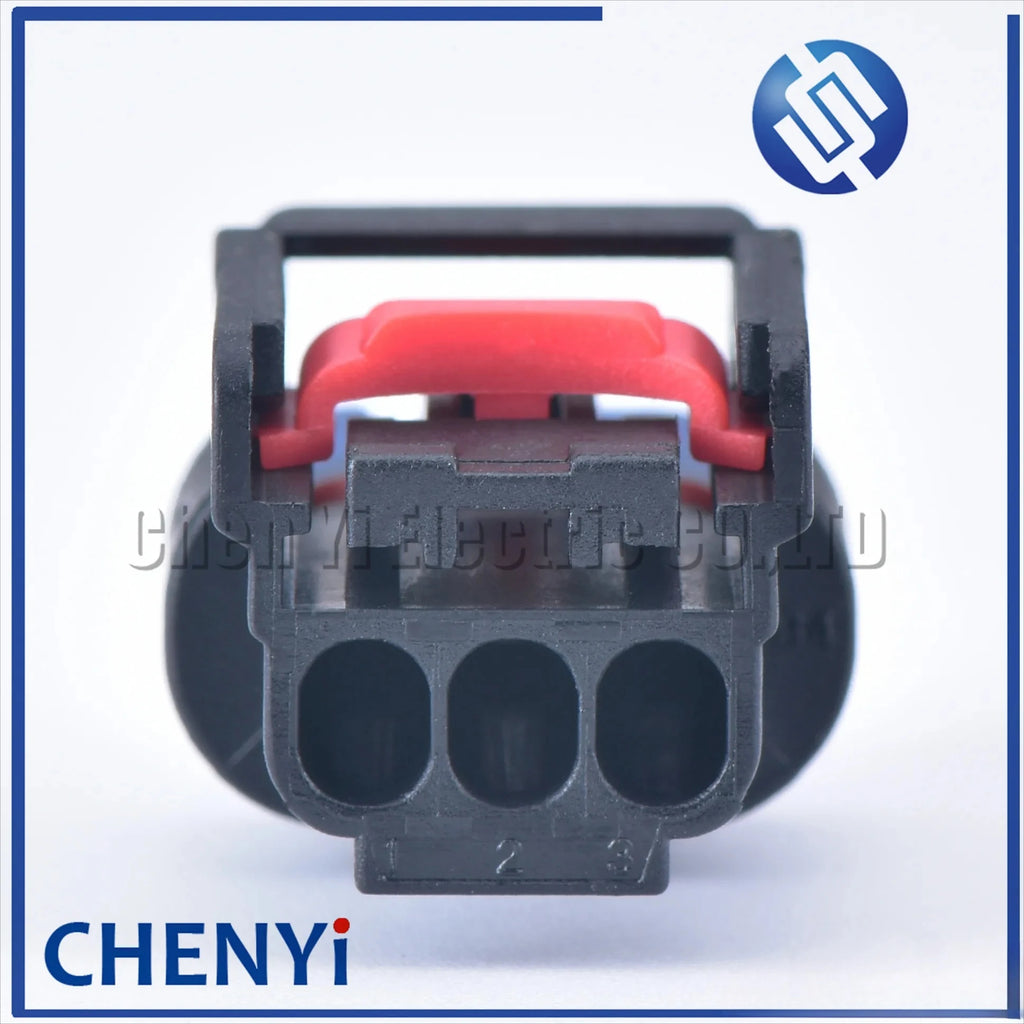 1 set 3 Pin female reversing radar camshaft sensor plug Automotive wiring harness waterproof plug connector 13893234 For Ford