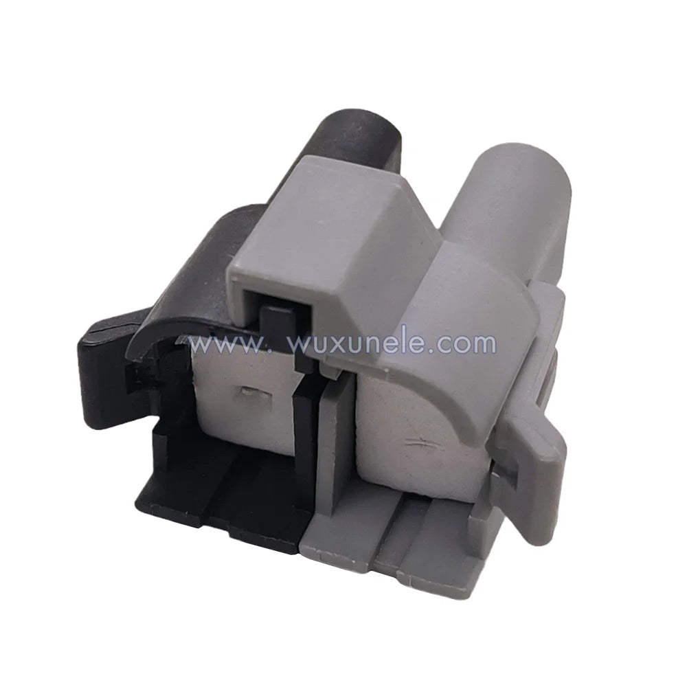 50 Sets 2 Pin DJ7025-3.0-11 Black Wire Connector for Automotive Acura MDX RDX RL TL Fog Light Plug