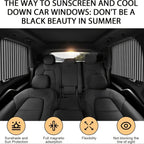 4PCS Magnetic Car Sunshade Window Curtain Auto Window Sun Shade Privacy Sun UV Protection Window Car Interior Accessories Amagi