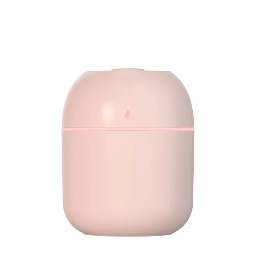 USB Humidifier Atomizer Aroma Oil Diffuser Mute 220 Ml Air Humidifier with Night Lamp for Car Bedroom Cool Mist Sprayer Amagi