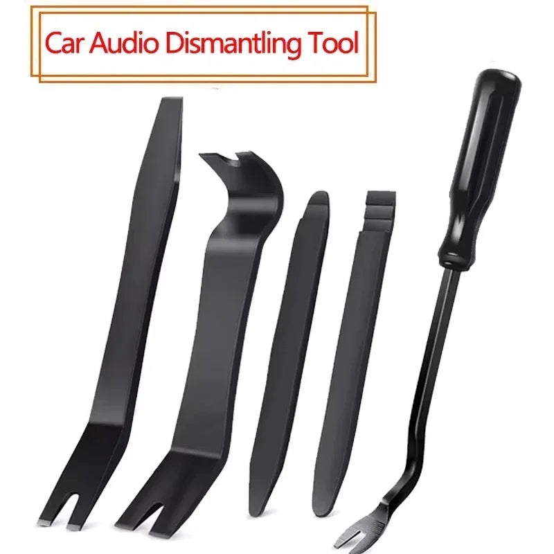 Car Door Panel Removal Tool Set Audio Video Dashboard Clip Installer Prying Navigation Disassembly Kit Automobile NailPull Amagi