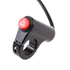 Motorcycle Switch Hazard Light Switch Button Electric Vehicle Double Flash Warning Emergency Lamp Signal Flasher