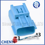 3 Pin Auto Waterproof Connector O2 Oxygen Sensor Plug 6189-0928 6181-0516 22690-9F601 For Nissan X-Trail Patrol GU Y61 Suzuki