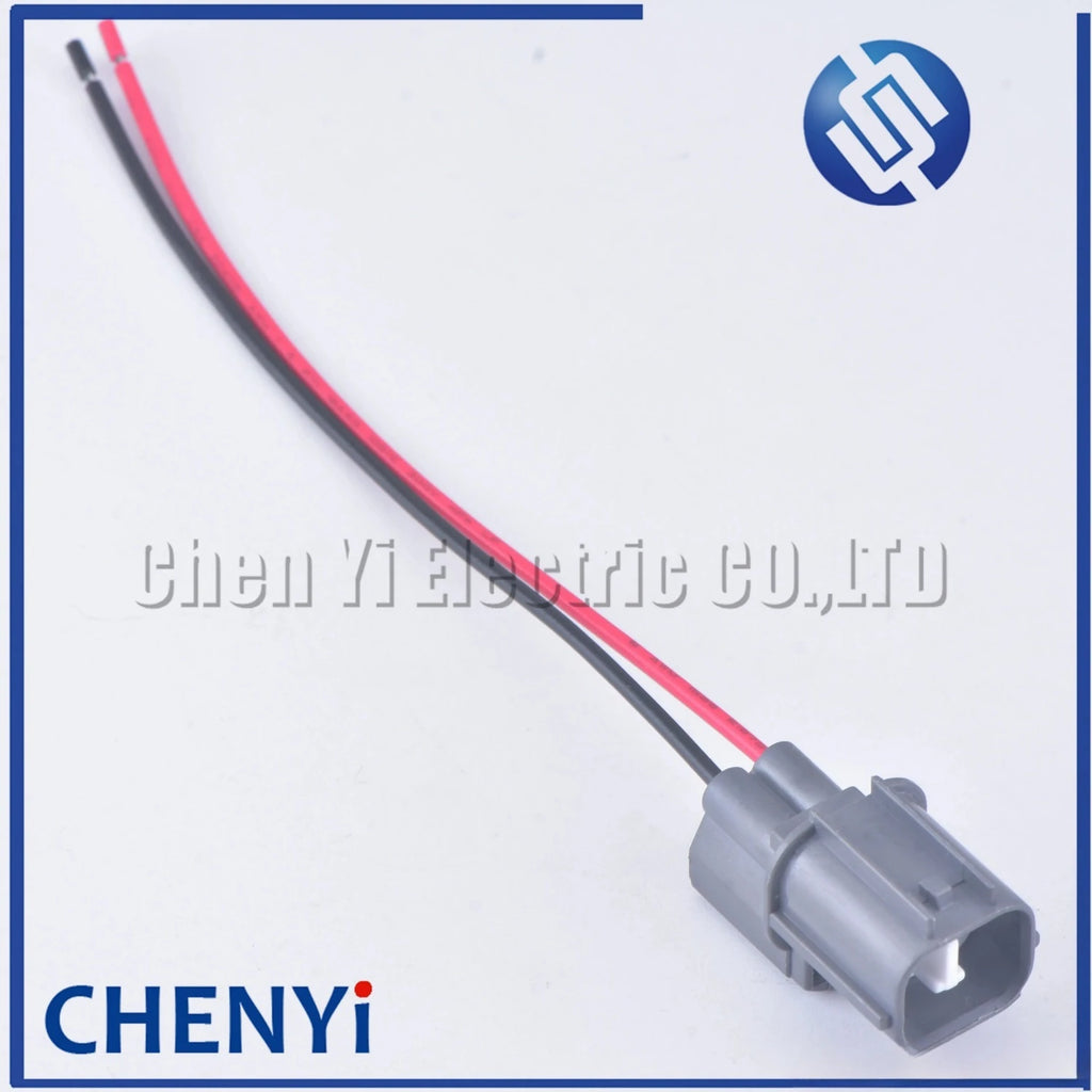 2 Pin Auto waterproof connector Car light wiring harness plug Rear door lock motor horn plug for Honda BUICK 6181-0070 6189-0129