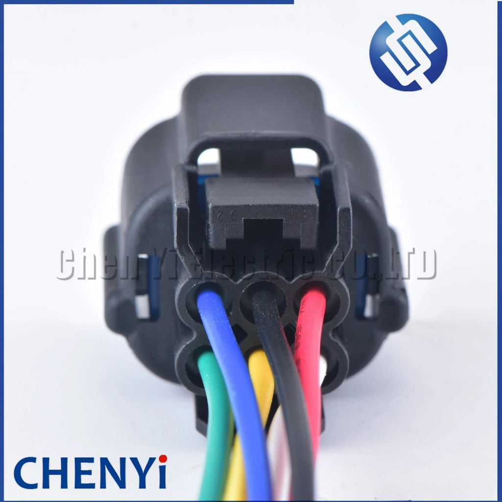 6 Pin way Automotive Connector Auto Socket Idle Motor plug PB535-06027 4G15 4G18 With Wire Harness Pigtail For Mazda evo