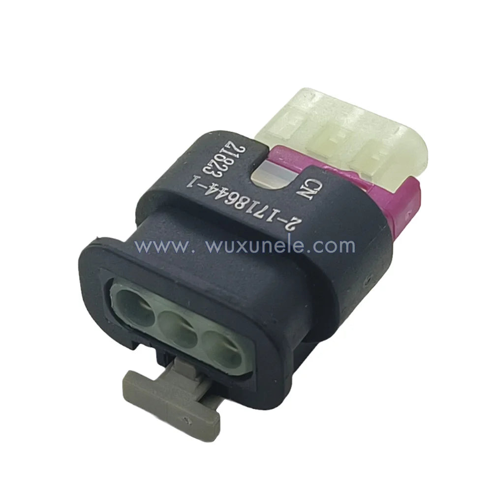 10 Sets 3 Pin 2-1718644-1 Sealed Female Male Wire Connector for Camshaft Sensor VW 4F0973703 Plug