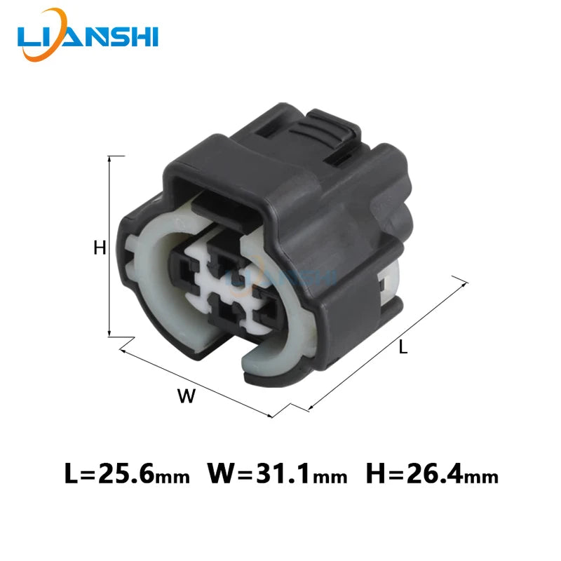 6189-0647 90980-10943 Automotive air conditioning pressure sensor plug 4p harness connector for Corolla Camry Auman GTL