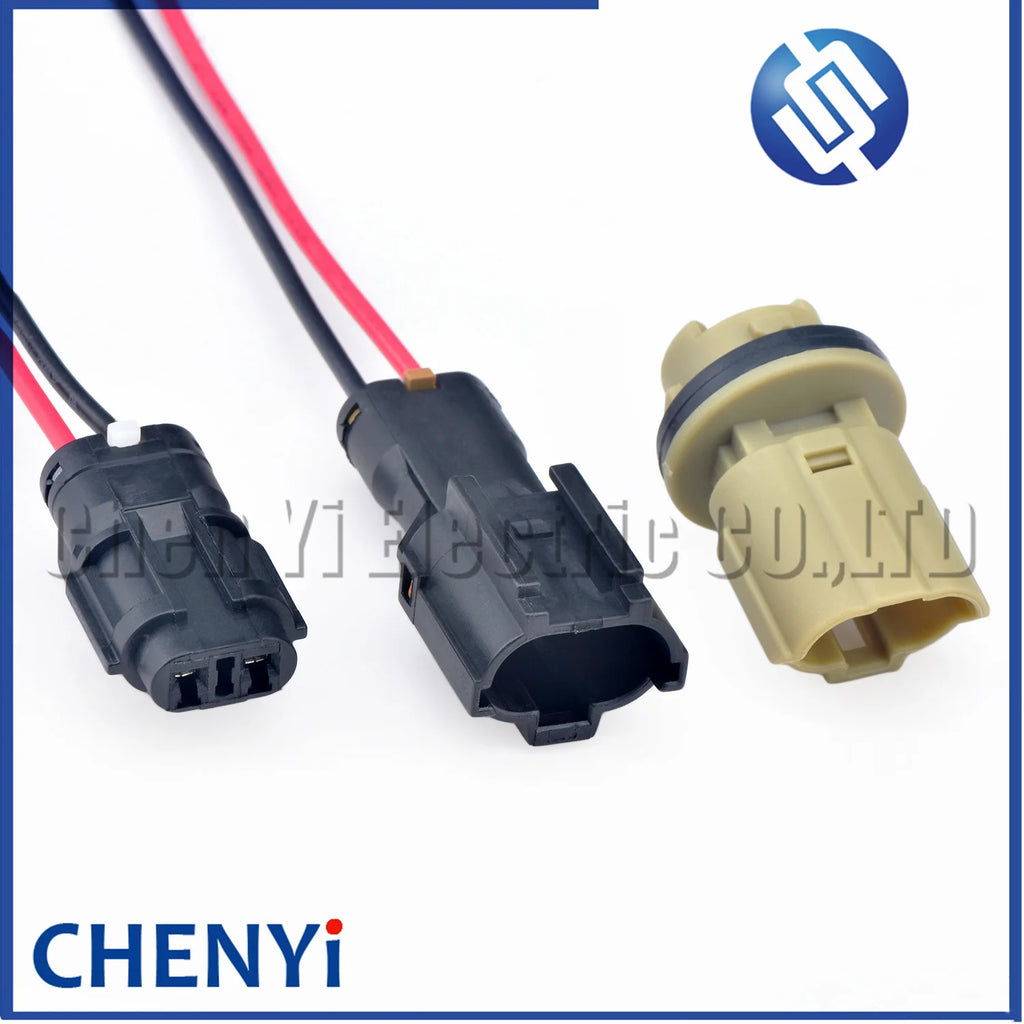 2 Pin Fog Lamp Daytime running lights Wire Harness Plug Bulb Lamp Holder Socket MG640322-4 MG610320-4 7222-1424-30 7123-1424-30