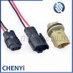 2 Pin Fog Lamp Daytime running lights Wire Harness Plug Bulb Lamp Holder Socket MG640322-4 MG610320-4 7222-1424-30 7123-1424-30