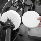 2pcs Motorcycle Wavy Windproof Face Grips 360-degree No Dead Angle Block Cold Air Thickened High-density Windproof Grips Gloves