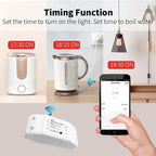 Tuya WiFi Smart Switch Module 1-5PCS - Alexa/Google Home Compatible LED Controller with Smart Life App for Remote Light Control