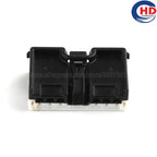 6pin auto electric wiring harness cable unsealed plastic connector 6098-5985