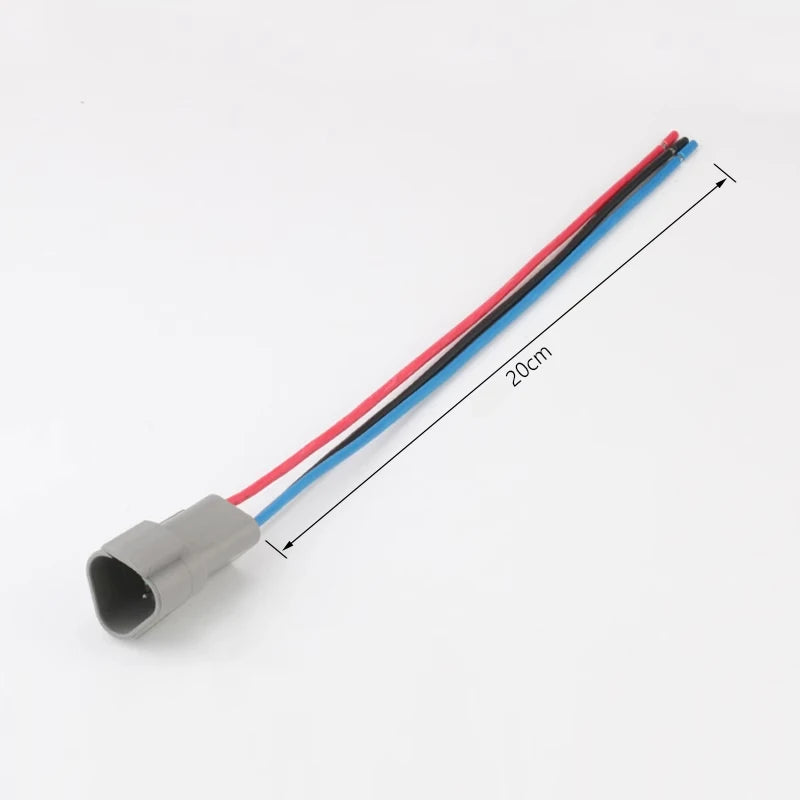 DT04-2P/DT06-2S Automotive Waterproof Connector Harness Plug 2/3/4/6/8/12 Hole for Heavy Truck Plug