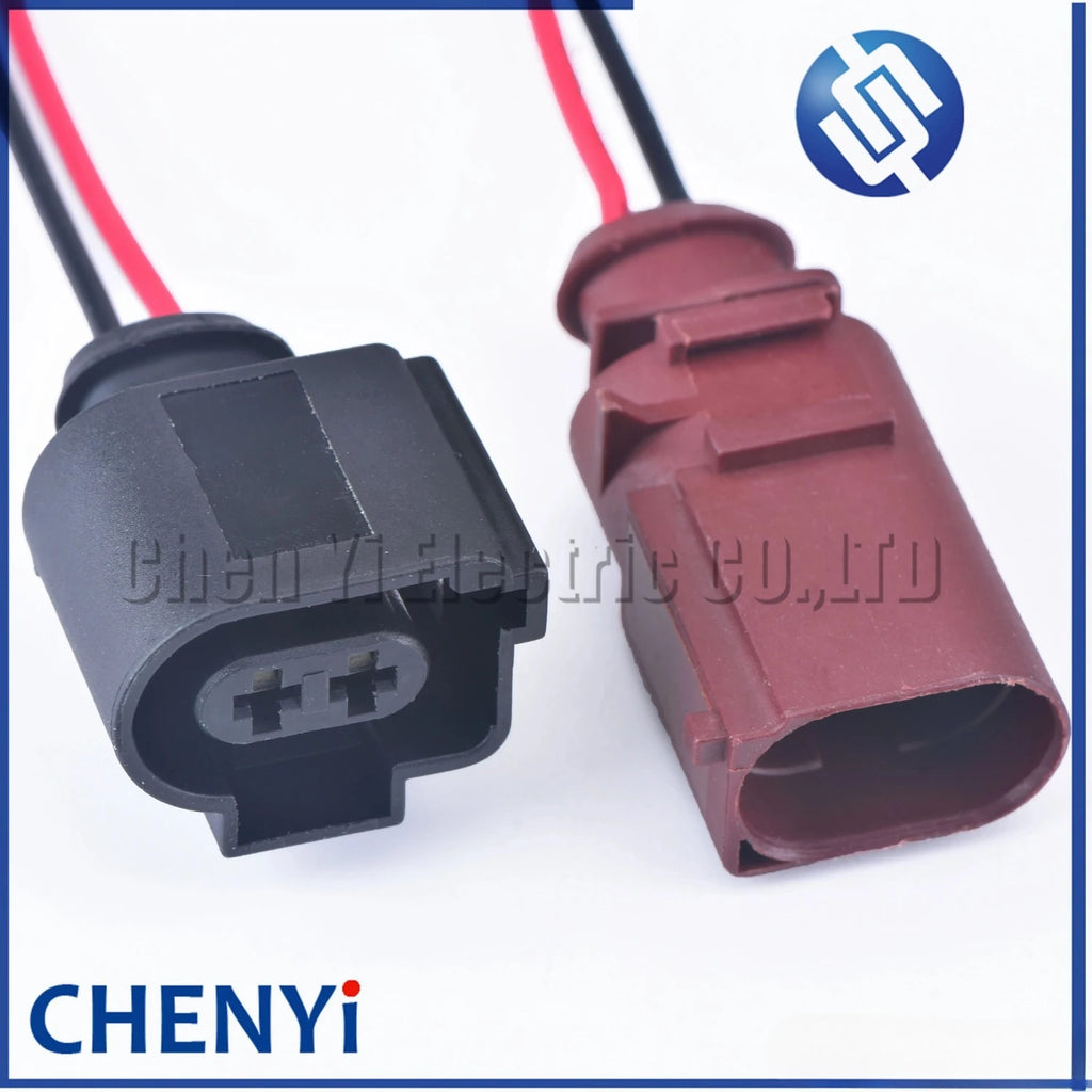 2 Pin auto waterproof sensor Rear Brake Caliper Motor Harness Connector plug 1J0973722A 42034800 42127200 1717692-2