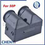 50 Pin 60 Pin Connector 90 Degree Back Cover 0528-002-6005 0528-001-5005 for Deutsch DRC Series DRC26-50S DRC26-60S