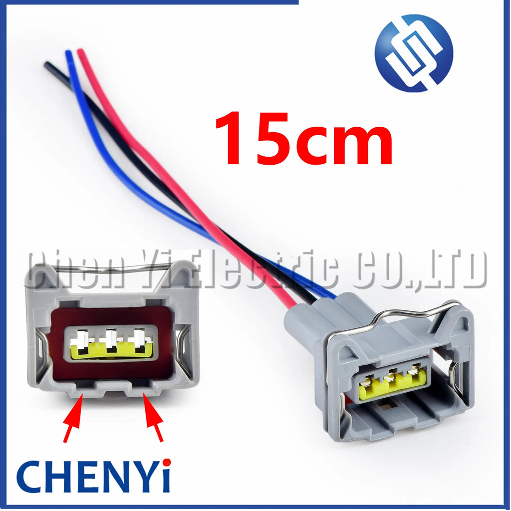 3 Pin Power Junior Timer Kit Boot Wire Connector Idle Motor Socket Electrical Oxygen Sensor Connector 282545-1 85205-1 368000-1
