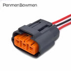 1 Set 3 Pin 6195-0009 Auto Lgnition Coil Plug Female Male Waterproof Electrical Cable Connectors Wire Harness For Nissan Mazda