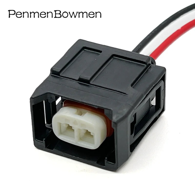 1 Set 2 Pin Auto Diesel Fuel Injector Plug Waterproof Fuel Pump Electronic Connector Cable for 7287-1495-30 90980-12747