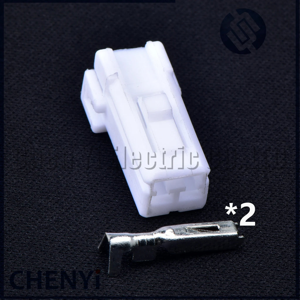 5 Set 2 Pin Automotive connector male or female Car audio system speaker multimedia center audio system plug 174460-1 174463-1