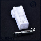5 Set 2 Pin Automotive connector male or female Car audio system speaker multimedia center audio system plug 174460-1 174463-1