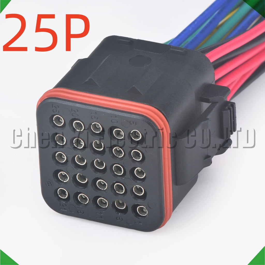 25-Pin Auto Connector Connector Automotive Connectors harness 132025-005 132025-004 Yuchai