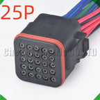 25-Pin Auto Connector Connector Automotive Connectors harness 132025-005 132025-004 Yuchai