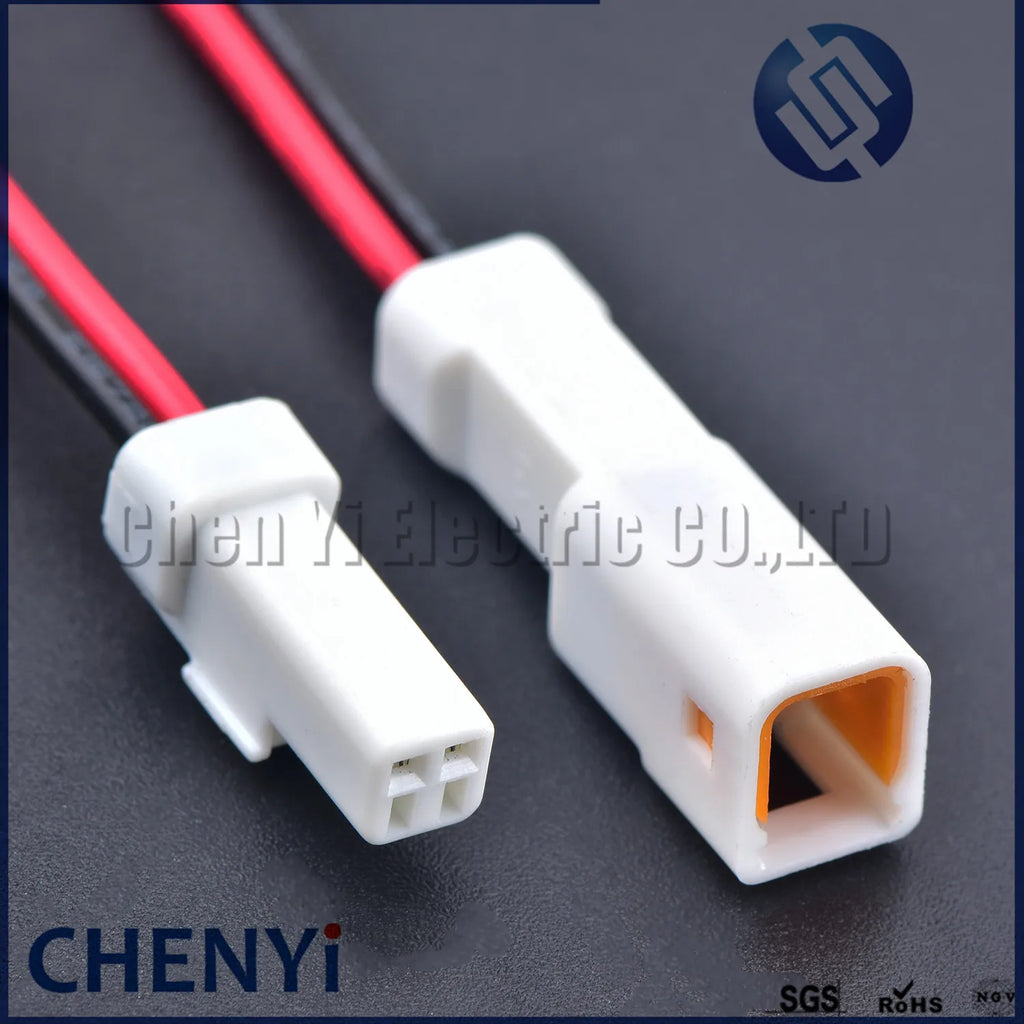 2 Pin Auto Waterproof Electronic Connector Wire Harness Butt Plug 02R-JWPF-VSLE-S 02T-JWPF-VSLE-S JWPF-VSLE-D